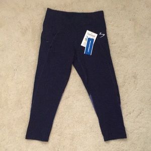 Brand new Beachbody capri with zipper pocket